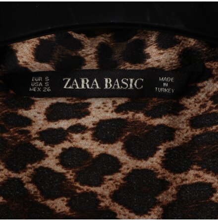 Zara Basic - Leopardmnstrad klnning - stl.S