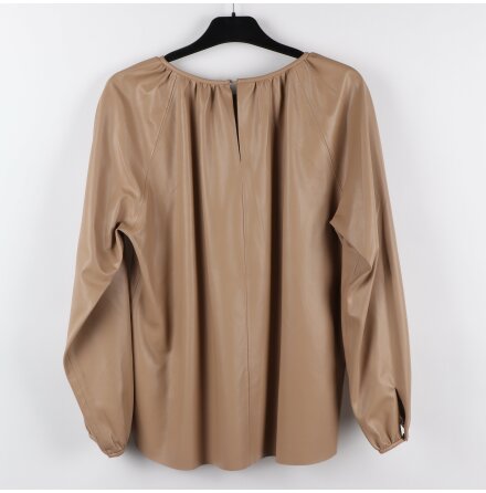 Wera - Sandy Blouse - Ljusbrun blus - stl.40