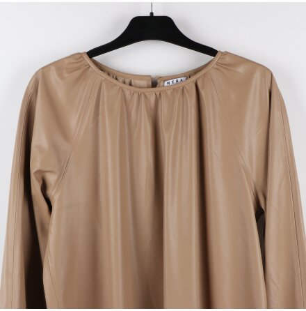 Wera - Sandy Blouse - Ljusbrun blus - stl.40