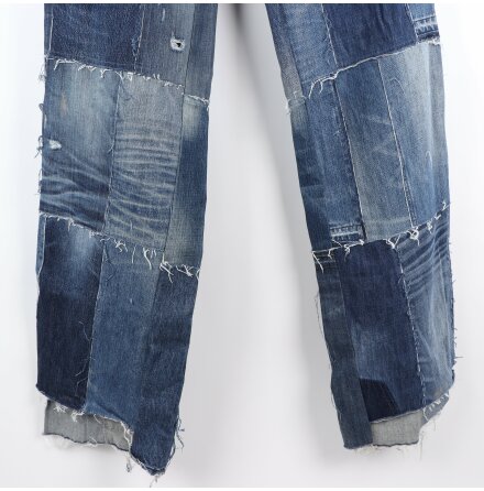 REMAKE STHLM - PATCHAD DENIM BYXA