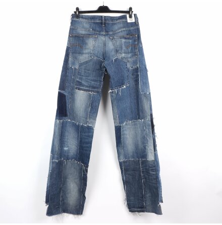 REMAKE STHLM - PATCHAD DENIM BYXA