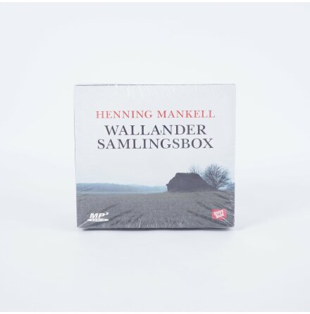 CD-Ljudbok - Henning Mankell 1991-2010 - Wallander - Samlingsbox - 10 skivor i Nyskick - Sknlitteratur &amp; Deckare