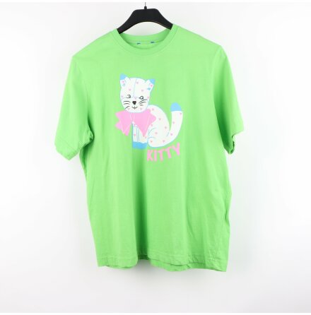 T-shirt med Kitty-tryck - stl. XL