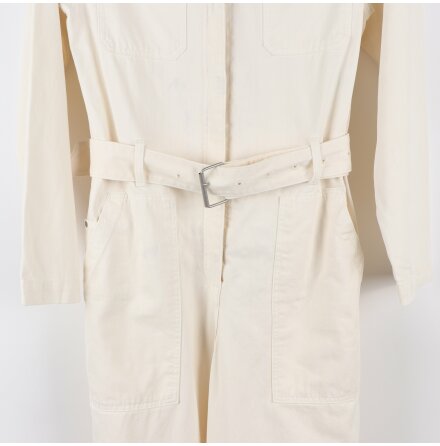 &amp; Other Stories - Off white Jumpsuit med skrp i midjan- stl. 38