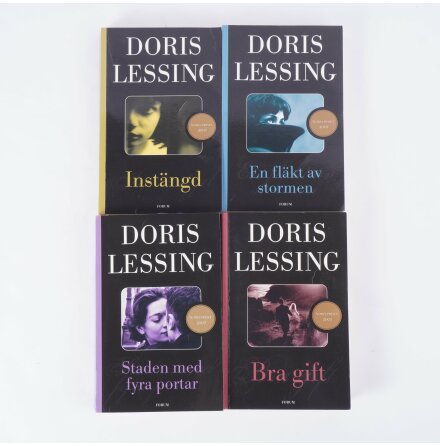 Bokpaket - Doris Lessing - Vldets barn del 2-5 - Sknlitteratur &amp; Deckare