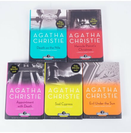 Agatha Christie - Bokpaket - 5 Bcker - Engelska - Sknlitteratur &amp; Deckare