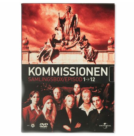 DVD-Box - Kommissionen Samlingsbox avsnitt 1-12 - 3st skivor