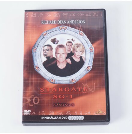 DVD box - Stargate SG1 - Ssong 8 - 6 DVD