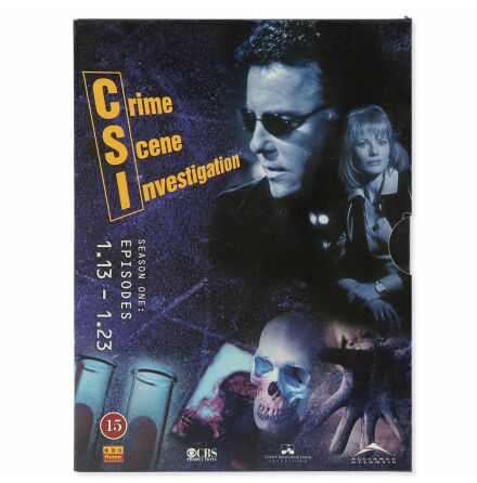 DVD Box - CSI Ssong 1 avsnitt 13-23 - 3st DVD