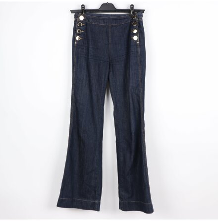 Designers remix collection by Charlotte Eskildsen - Jeans med guldfrgade knappar - stl.34