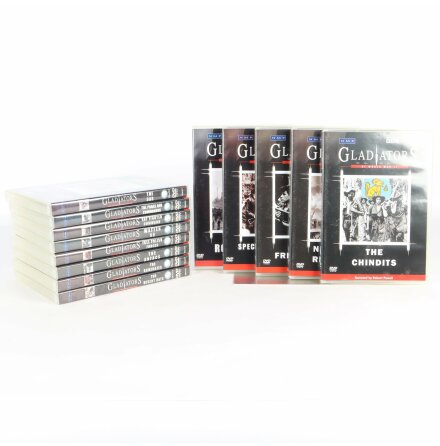 DVD-Paket med 13st BBC dokumentrer - Gladiators of World War 2 - 13st DVD