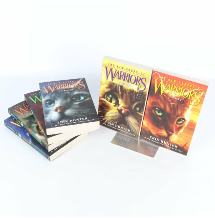 Bokpaket - Erin Hunter - The new prophecy - Warriors 2 - 6 Bcker - Eng - Science Fiction &amp; Fantasy