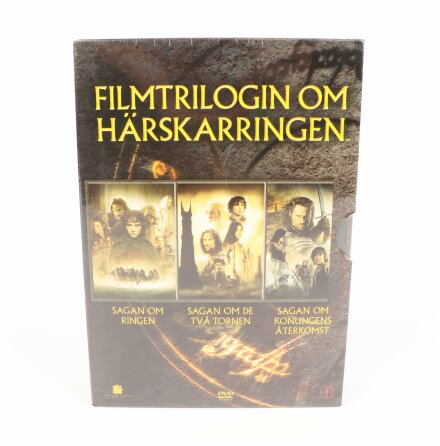 DVD-Box - Filmtrilogin om hrskarringen - Sagan Om Ringen - Oppnad