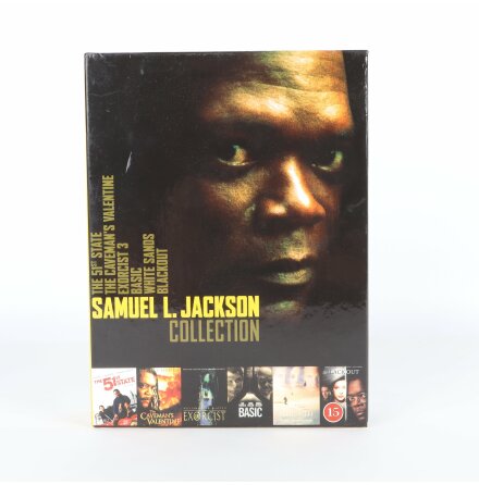 DVD - Samuel L. Jackson Collection - 6 Filmer - 6 DVD 