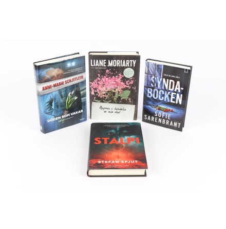Spännande romaner - 4 böcker