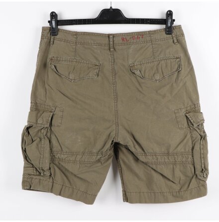 Polo Ralph Lauren - Khakigrna shorts med 8st fickor - Reloved - stl.34