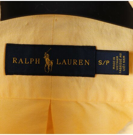 Ralph Lauren  - Ljusgul skjorta - Reloved - Stl.S