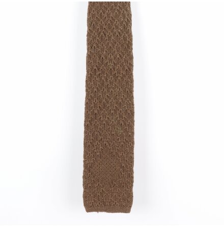 Chanel - Brun stickad slips