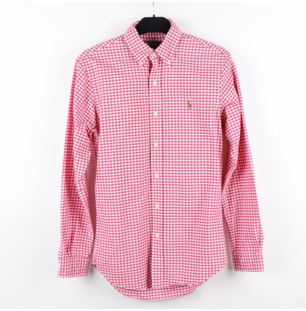 Polo by Ralph Lauren - Rutig slim fit skjorta - Reloved - stl. S