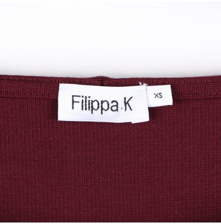 Filippa K - Vinrd klnning med 3/4 dels rm - stl.XS