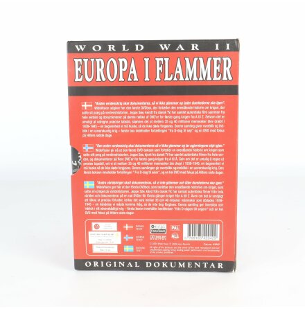 DVD-Box - World war 2 - Europa i flammer - 9st skivor