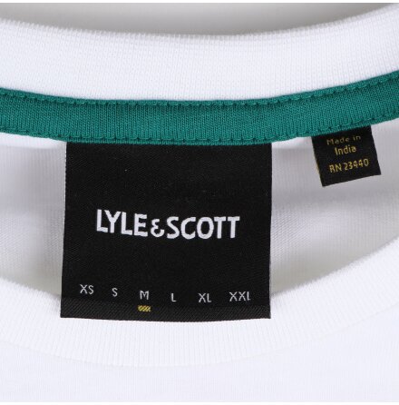 Lyle &amp; Scott - Vit T-shirt -stl.M