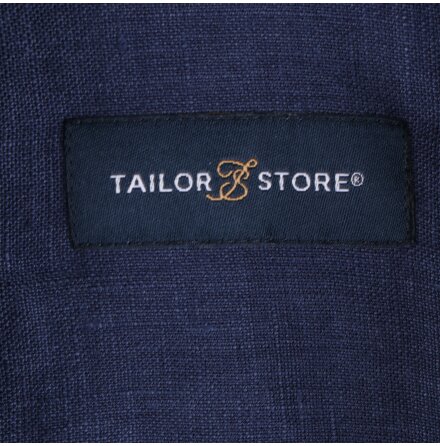 Tailor Store - Mrkbl linneskjorta - stl.L