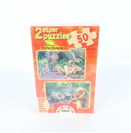 Pussel - Disney Dinosaur 2 Super Puzzles - 50 bitar - Oppnat