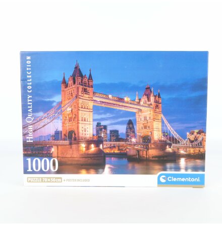 Pussel - Clementoni London Bridge High Quality Collection - 1000 bitar