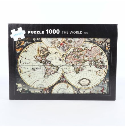 Pussel - Krnan - The World - Vintage - 1000 bitar 