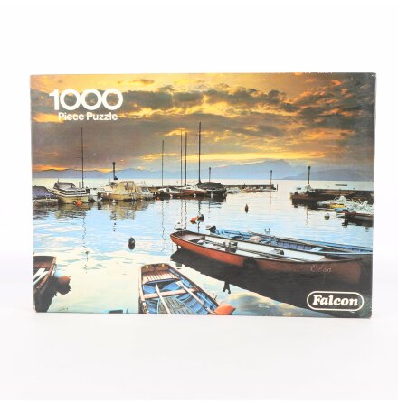 Pussel - Falcon - Special Jigsaw Boats &amp; Harbour - Vintage - 1000 Bitar  