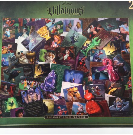 Pussel 2000 Bitar - Disney Villainous - The Worst Comes Prepared - Ravensburger