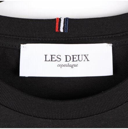 Les Deux - Svart T-shirt - Stl. M