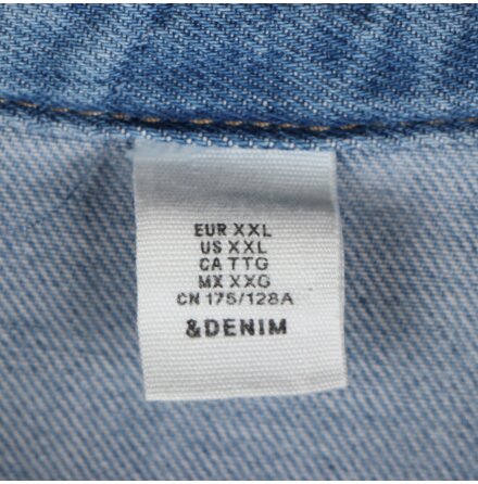 H&amp;M - Jeansskjorta - stl. XXL