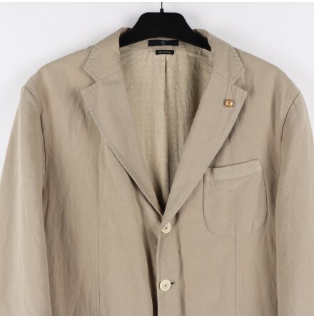 Massimo Dutti - Beige Herrkavaj  - stl. 54