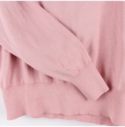 H&amp;M - Rosa stickad trja - stl. L