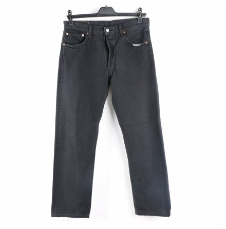 Levis - 501 - Svarta Jeans - stl. 34/34