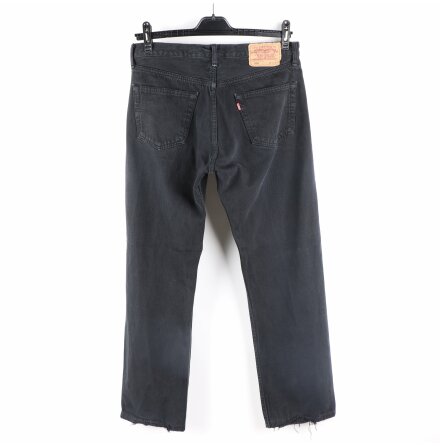 Levis - 501 - Svarta Jeans - stl. 34/34