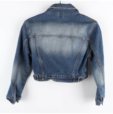 Topshop - Moto - Midjekort Jeansjacka - stl.38