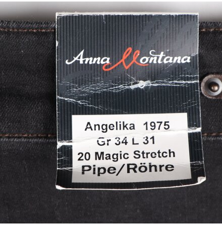 Anna Montana - Angelica1975 - Svarta stretchjeans - stl.S