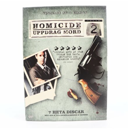 DVD-Box - Homicide - Uppdrag Mord - Volym 2 - 7st DVD 