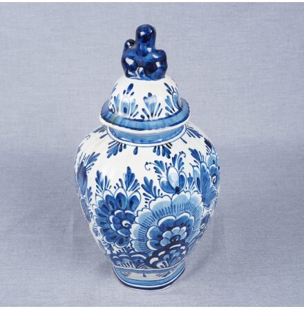 Delft Holland - Handmlad lockurna i porslin - 38cm 