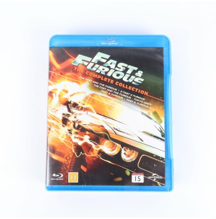 Fast &amp; Furious 1-5 - The Complete Collection - Blu-ray Disc Box