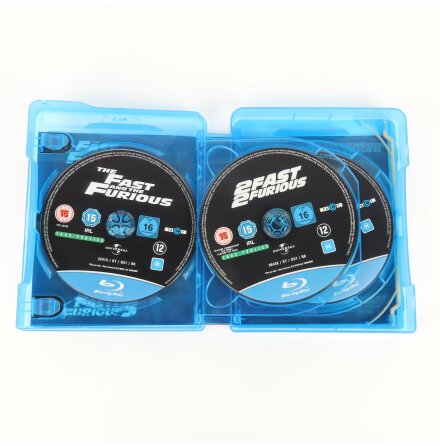 Fast &amp; Furious 1-5 - The Complete Collection - Blu-ray Disc Box