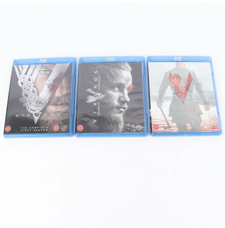 Blu-ray - Vikings Ssong 1-3 - 29 avsnitt - 9 skivor