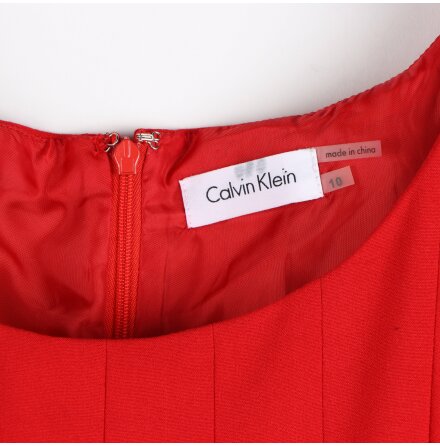 Calvin Klein - Rd rmls klnning - stl. M (10)