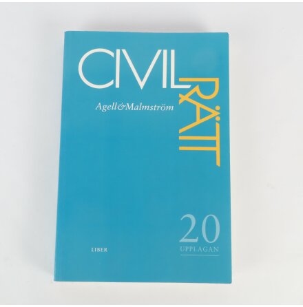 Civilrtt - 20e Upplagan - Anders Agell &amp; ke Malmstrm - Student &amp; Kurslitteratur