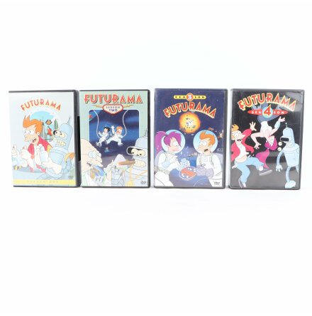 DVD-Paket - Futurama Ssong 1-4 - 72 avsnitt - 15st DVD