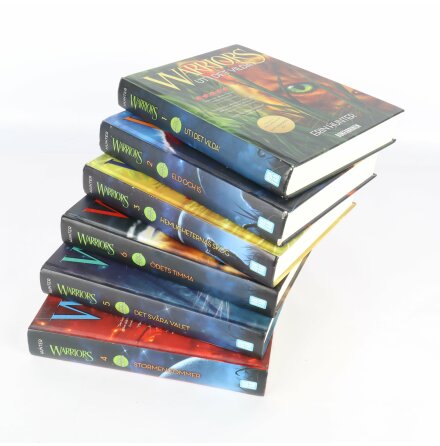 Bokpaket - Erin Hunter - Warriors Frsta Profetian - Del 1-6 - Barn- &amp; Ungdomsbcker