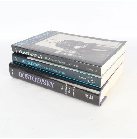 Bokpaket - 3x Dostoevsky By Joseph Frank - 1821-149, 1850-1859 &amp; 1865-1871 - Samhlle &amp; Historia